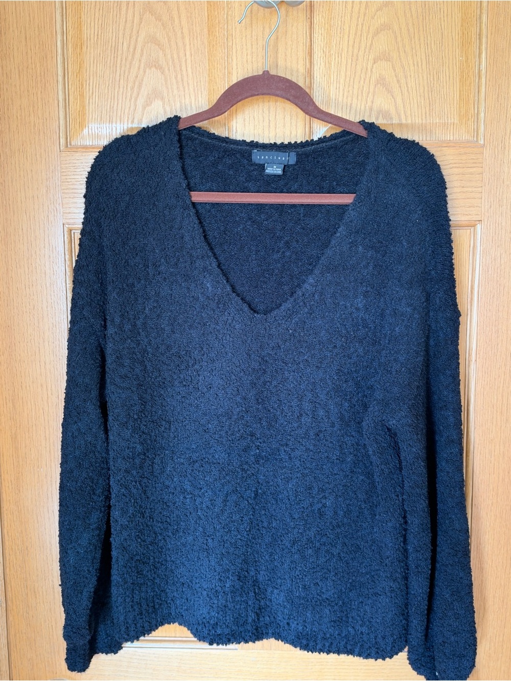 Sanctuary “Bliss” V-Neck Drop Shoulder Sweater